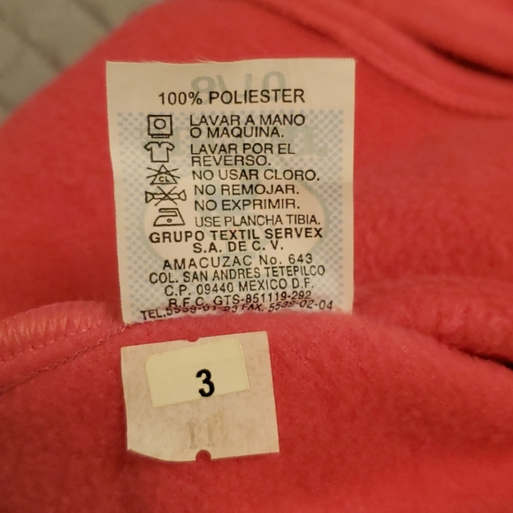 Girl's Pink Cape Jacket - Picture 5 of 6